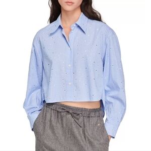 🦋 Jason Wu Light Blue Button Down Shirt